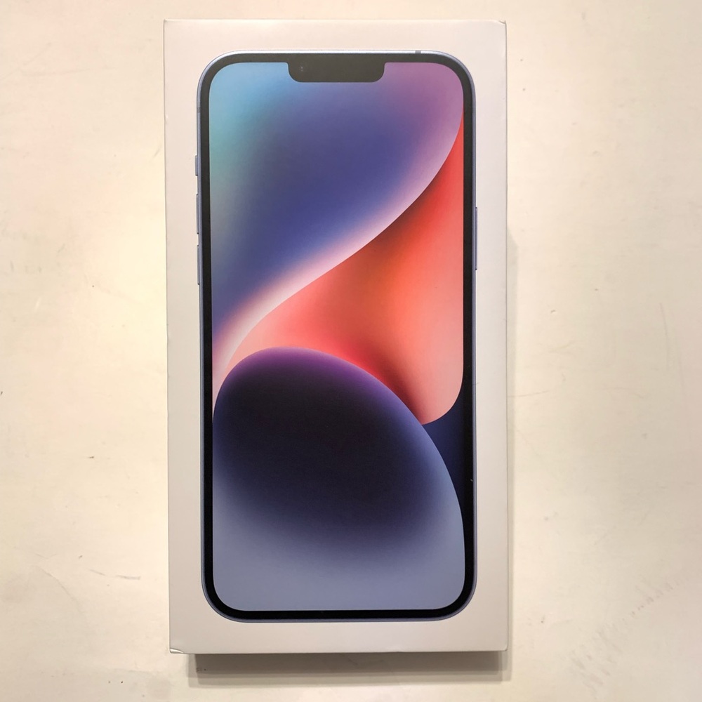iPhone 14 Plus Blue 128gb Empty Box